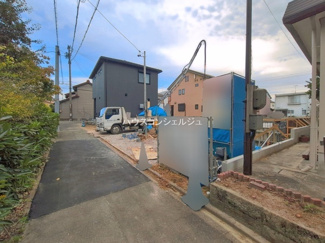 【前面道路含む現地写真】 | 名古屋市南区鳥栖１丁目9【仲介手数料無料】新築一戸建て　1号棟