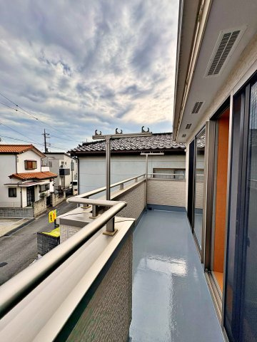 川越市大字砂新田の中古一戸建のバルコニー