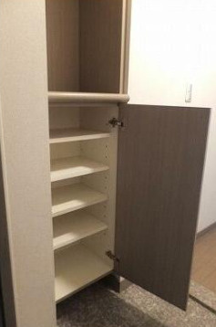中銀東京日本橋マンシオンの玄関|シンプルで使いやすい玄関です