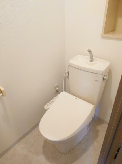 中銀東京日本橋マンシオンのトイレ|シンプルで使いやすいトイレです