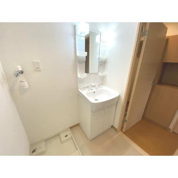 カーサフェリーチェの洗面所