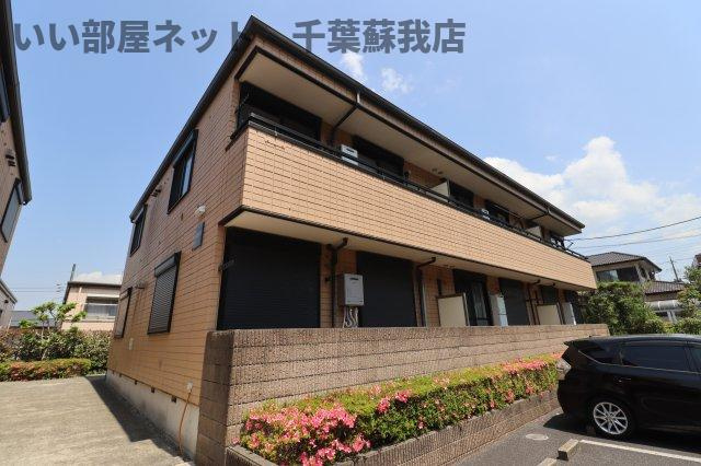 サンライズ万葉Ｂ棟の外観|きれいな外観です