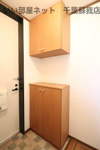 サンライズ万葉Ｂ棟の収納|シューズボックス