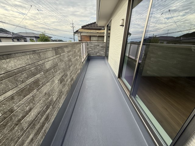 戸建 宇治市明星町３丁目のバルコニー