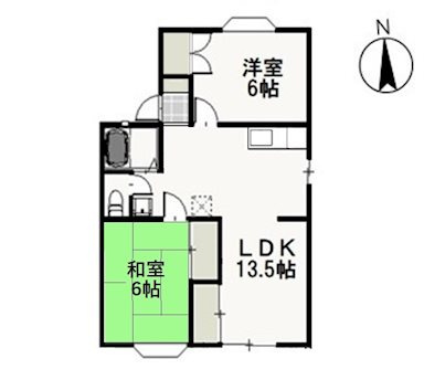 ファミーユ・ビボ Dの間取り