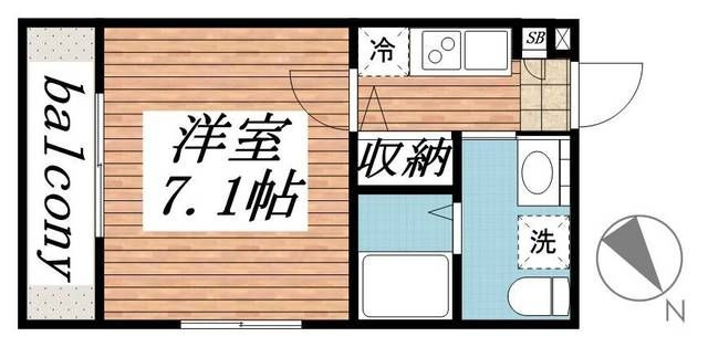 ｃｈａｉｎｏｎ津田沼の間取り