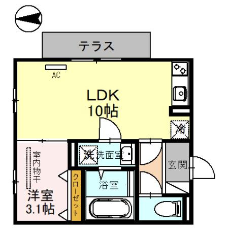 【間取り】 | アクシス北野田