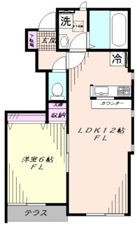 【間取り】 | シュタール　ヒュッテA棟 | 間取りです。
