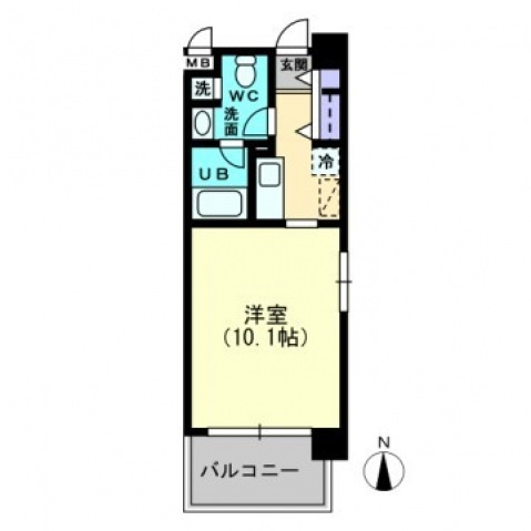 AXIS伊島の間取り