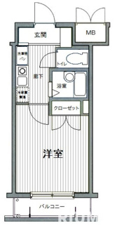 【間取り】 | ガーラ笹塚駅前