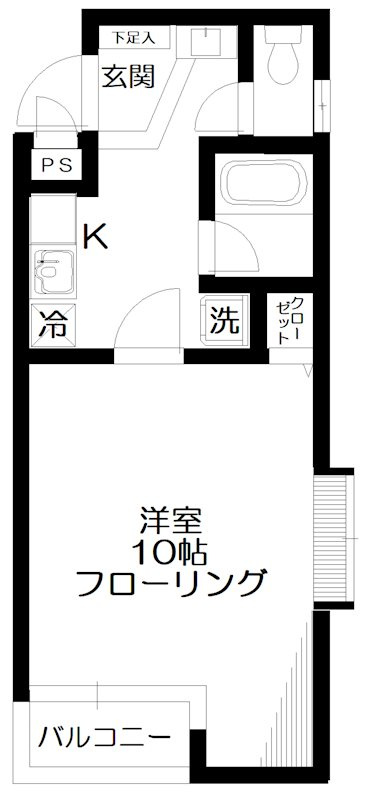 マンハイム南長崎 の間取り|間取りです。
