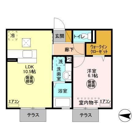 【間取り】 | ル・メルシェ