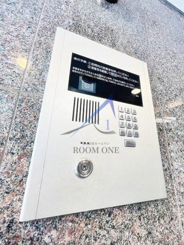 リバーサイド八丁堀のセキュリティ|オートロックです。