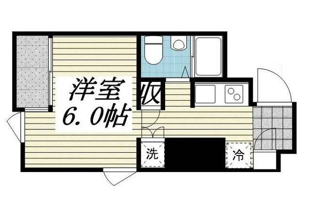 リバーサイド八丁堀の間取り|間取りです。