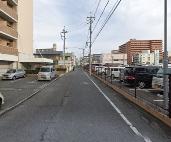 朝日プラザ岡山サウスフロントの駐車場