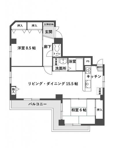 ラ・カンタータの間取り