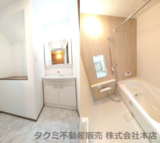 神戸市垂水区南多聞台　新築戸建て　ラスト２区画の浴室