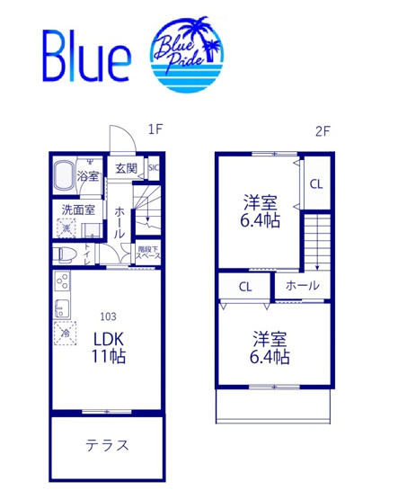 【間取り】 | SOUTH CLAIREA