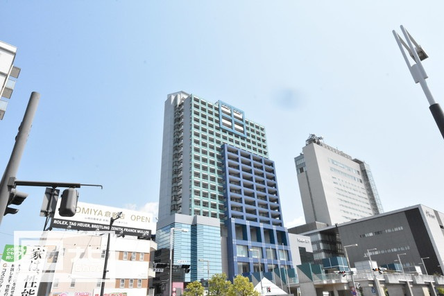 岡山市北区駅元町の賃貸マンションの外観
