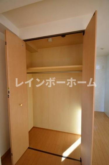 メイクスG棟　仲介手数料（賃料の1.10ヵ月）の50％OFF対象物件！の収納|収納豊富です