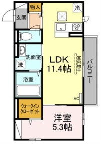 セレーノ別宮の間取り