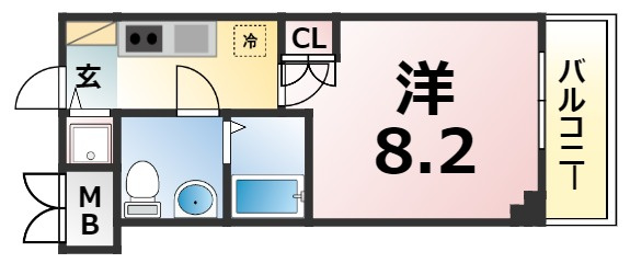 【間取り】 | エス・キュート尼崎Ⅱ
