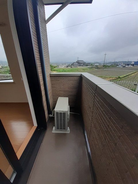 ステイションランドナガタキのバルコニー