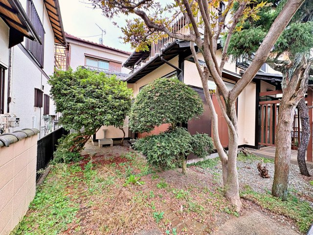 《仲介手数料半額》川越市砂新田　中古戸建の庭