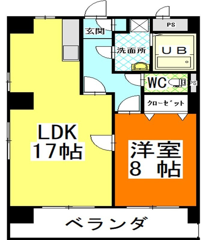 アークハイツ内山下の間取り