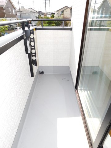 名古屋市緑区兵庫２丁目の新築一戸建のバルコニー|◇バルコニー◇　　南面で陽当り良好なワイドバルコニー♪