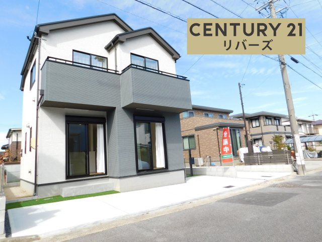 名古屋市緑区兵庫２丁目の新築一戸建の外観|☆Ｂ号棟☆　　新価格！！いつでも見学出来ます♪♪（お問合せ当日、平日、水曜、夜間でもＯＫ）　駐車２台ＯＫ！　全室南東向き！　ＬＤＫ約１５．５帖♪　買い物施設・小学校徒歩１０分圏内！