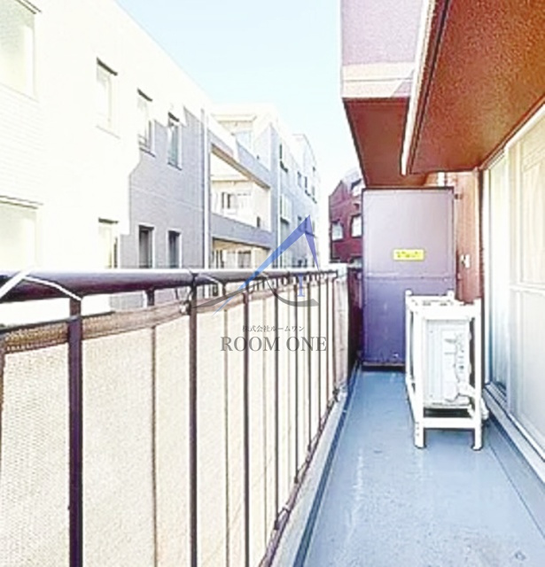 ハイライフ大崎のバルコニー|バルコニーです。