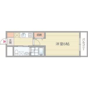 東小橋Ⅱ番館の間取り