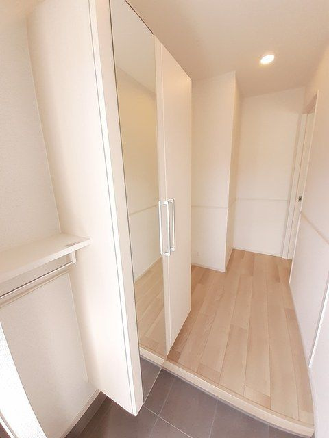 サンシティ　総社の玄関