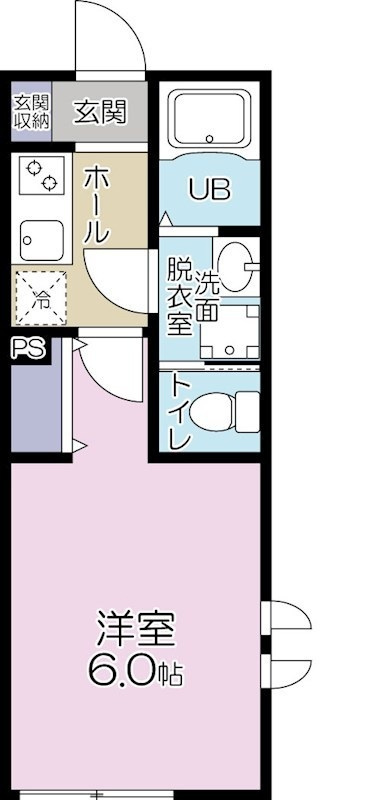 エスパーダ千川 の間取り|間取りです。