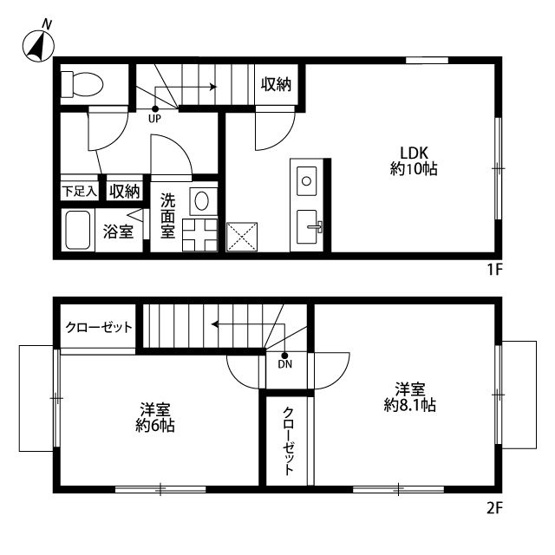 【間取り】 | アムール青葉(アムールアオバ)