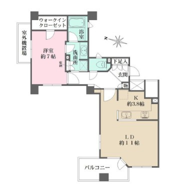 【間取り】 | グランフォート用賀