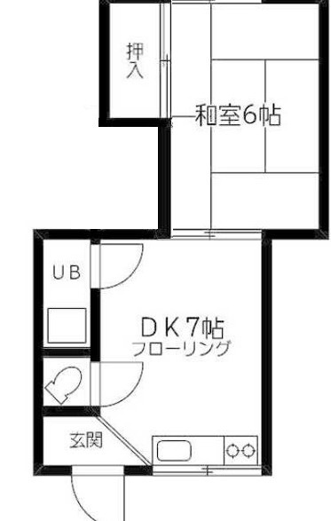 使い勝手のいい１ＤＫ♪