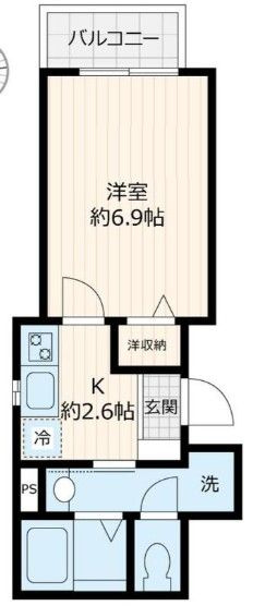コーラルの間取り|間取りです。