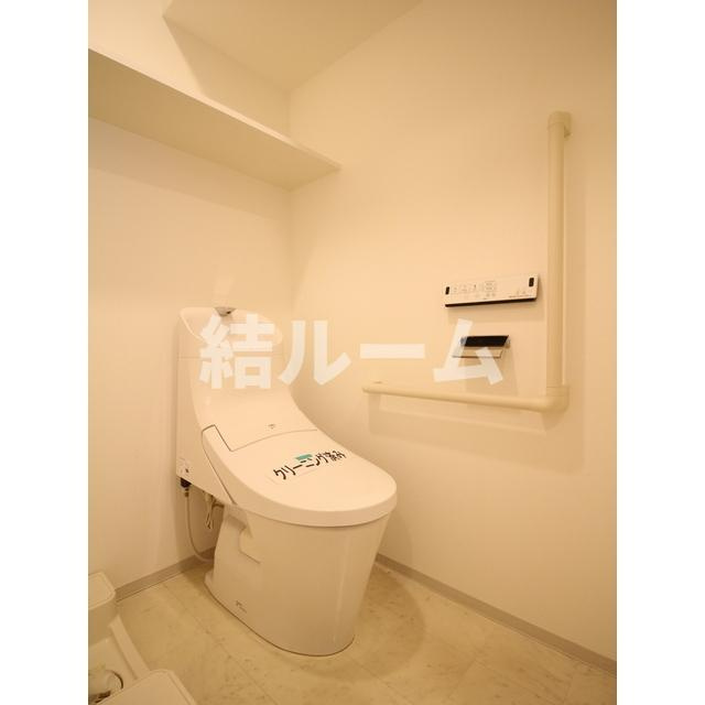 板橋区大谷口北町の賃貸マンションのトイレ