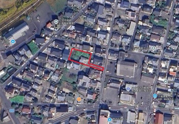 北諸県郡三股町大字樺山の売地の外観