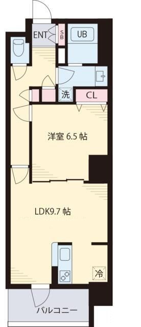 マ・メゾン門前仲町の間取り|間取りです。