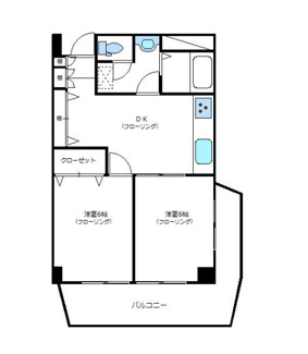 【間取り】 | 和光マンション | 間取りです。