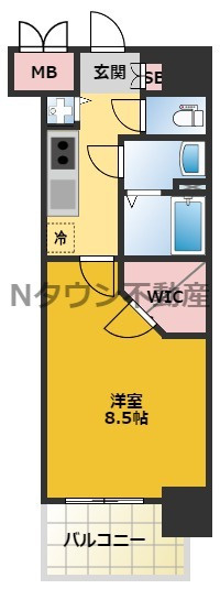 【間取り】 | プレサンス名古屋グロウ | 間取りです。