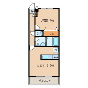 パーシモン芝久保の間取り