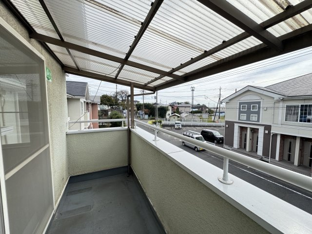 高崎市上豊岡町　中古住宅のバルコニー|高崎市上豊岡町　中古住宅