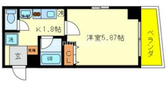B-RISE新町の間取り