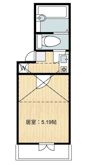 クミハウス亀有の間取り|間取りです。