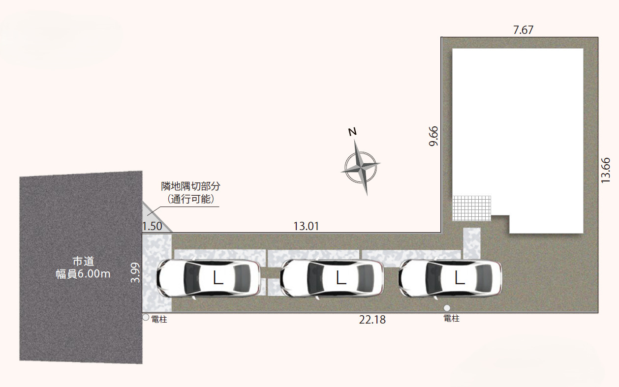 静岡市葵区瀬名七丁目16期　全1棟　1号棟の区画図|区画図