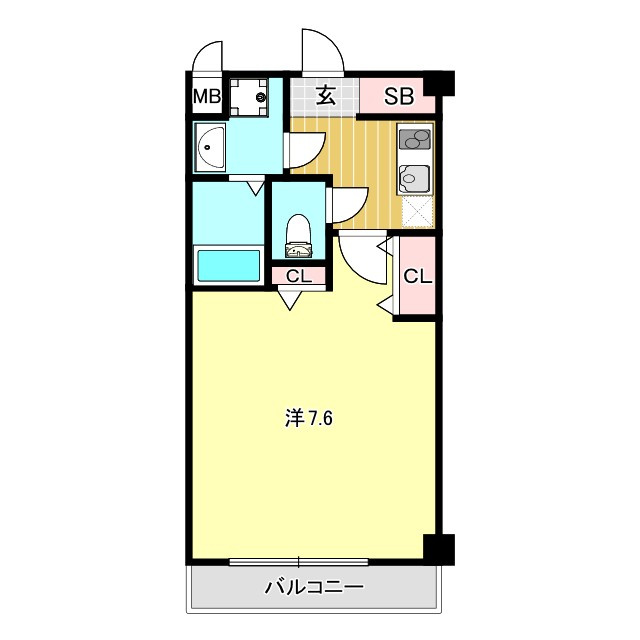 スプランディッド甲子園の間取り